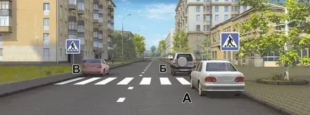 Кто из водителей нарушил ПДД?