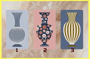Выберите вазу, а мы охарактеризуем вас одним словом: увлекательный тест личности
