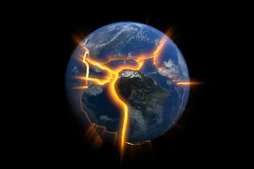 Тектоническая плита у берегов Канады раскалывается на части Тектоническая плита у берегов Канады раскалывается на части