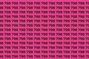 Быстрый зрительный тест для проверки вашей внимательности: найдите число 790 за 10 секунд