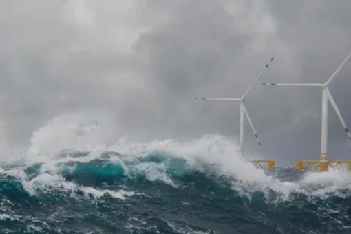 100 тайфунов должен выстоять морской ветряк в Китае: как справиться с таким испытанием 100 тайфунов должен выстоять морской ветряк в Китае: как справиться с таким испытанием