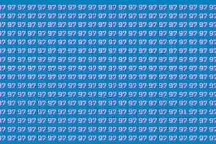 Испытание на внимательность: найдите среди 97 число 91 за отведенное время Испытание на внимательность: найдите среди 97 число 91 за отведенное время