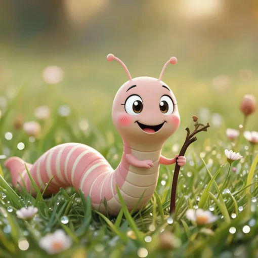 червячок в траве червячок в траве