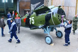 Для музея сделали истребитель И-153 «Чайка»