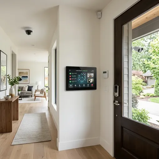 smart home control panel smart home control panel