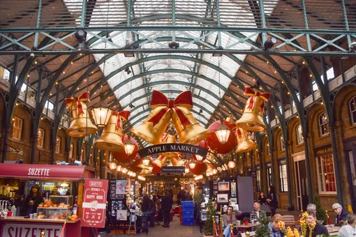 Новогодняя ярмарка в Лондоне, Великобритания