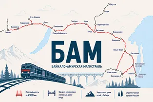Как строили БАМ и как выглядит Байкало-Амурская магистраль 52 года спустя Как строили БАМ и как выглядит Байкало-Амурская магистраль 52 года спустя