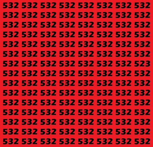 Найдите на картинке число 523 Найдите на картинке число 523