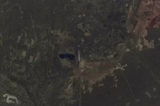 Пуск корабля «Союз МС-17» показали из космоса