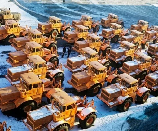 тракторы «Кировец» зима ссср тракторы «Кировец» зима ссср