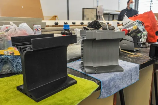 Детали «конструктора», напечатанные на 3D-принтере