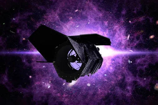 Художественная реконструкция. NASA's Roman Space Telescope. Художественная реконструкция. NASA's Roman Space Telescope.