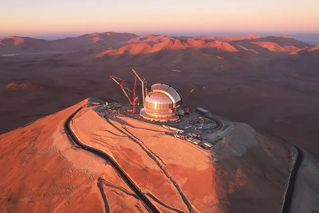 В Чили строится самый большой в мире оптический телескоп с зеркалом 39 метров
