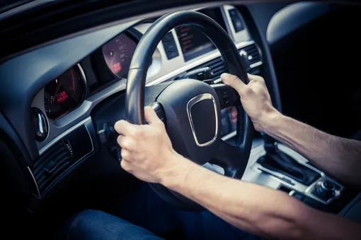Steering wheel both hands Steering wheel both hands