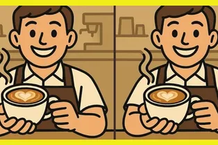 Между двумя бариста есть отличия. Найдете их за 25 секунд? Между двумя бариста есть отличия. Найдете их за 25 секунд?