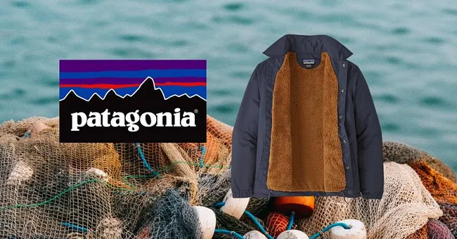 коллекция курток из рыболовных сетей Patagonia