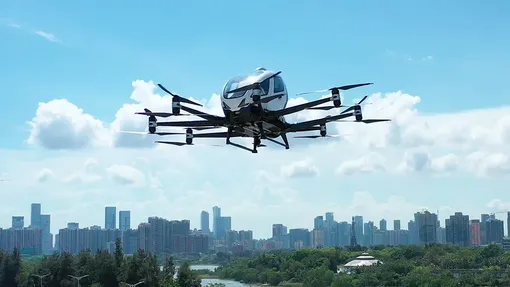 ehang flying taxi