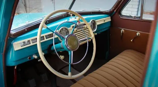 Салон ГАЗ-М-20 «Победа» Салон ГАЗ-М-20 «Победа» ретро