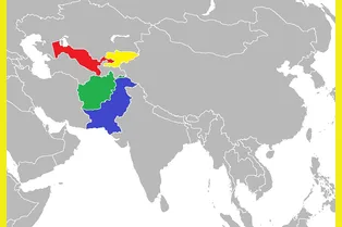 Вопрос для настоящих знатоков географии: каким цветом выделен Афганистан?