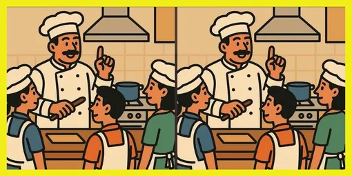 Найдите 3 отличия