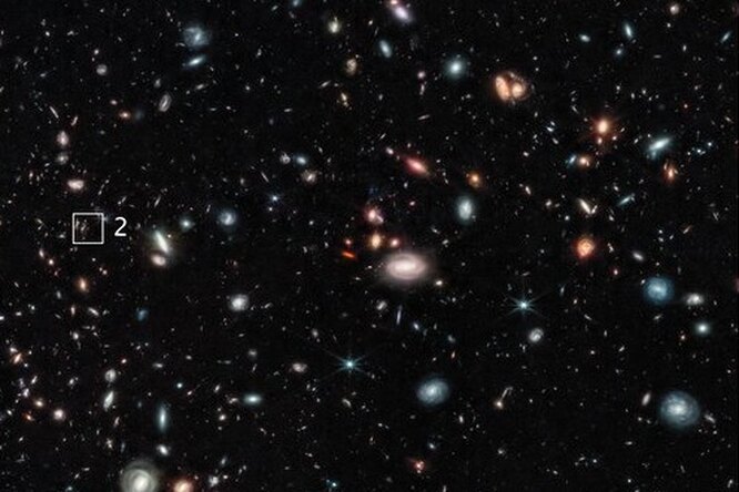 «Джеймс Уэбб» зарегистрировал две самых древних галактики