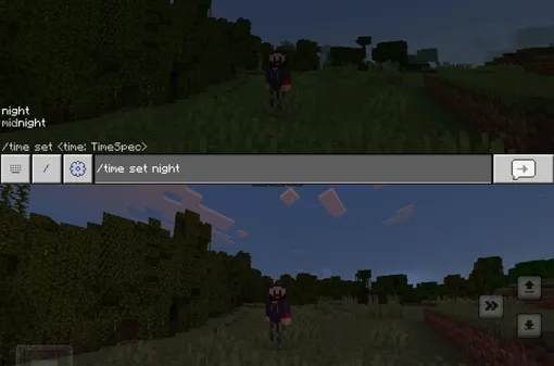 Как вводить коды в Minecraft