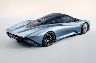 McLaren Speedtail поймали в движении