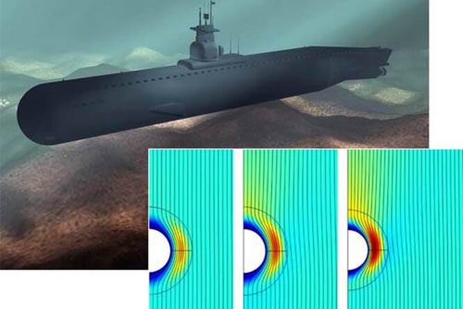Море не волнуется: Скользящая субмарина Море не волнуется: Скользящая субмарина