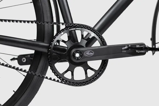 Так выглядит система ременной передачи Gates для велосипедов Ремень для велосипедов