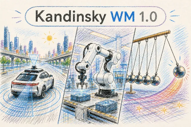 Нейросеть Kandinsky будут использовать для обучения роботов законам физики