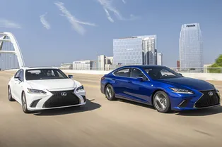 За двоих: тест нового Lexus ES