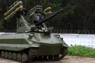 Испытания комплекса «Уран-9» показали на видео