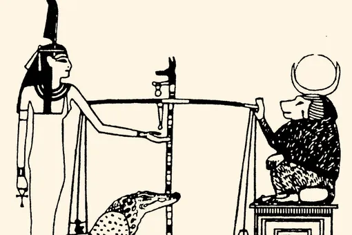 Мех и перья, напоминающие лунный свет, стали прообразами египетского бога Тота Мех и перья, напоминающие лунный свет, стали прообразами египетского бога Тота