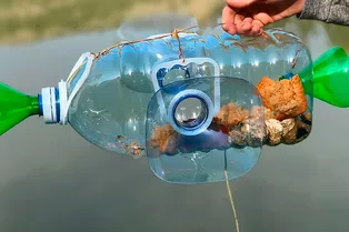 Как сделать ловушку для рыб своими руками за 5 минут