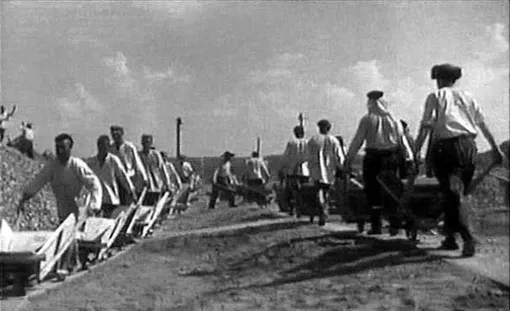 Строительство канала Москва-Волга Строительство канала Москва-Волга