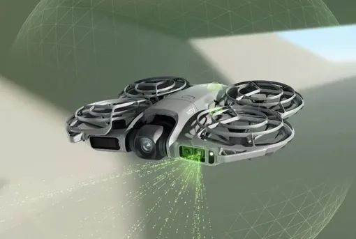 Компактный дрон с 4К видео и функцией обхода препятствий Компактный дрон с 4К видео и функцией обхода препятствий