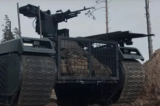 В Эстонии провели учения с участием боевых роботов