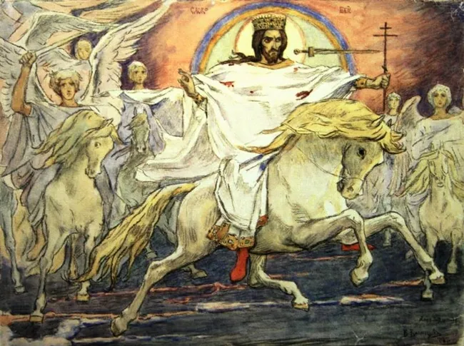«Воинствующий Христос» (Второе пришествие Христа перед концом света), 1887 г. «Воинствующий Христос»