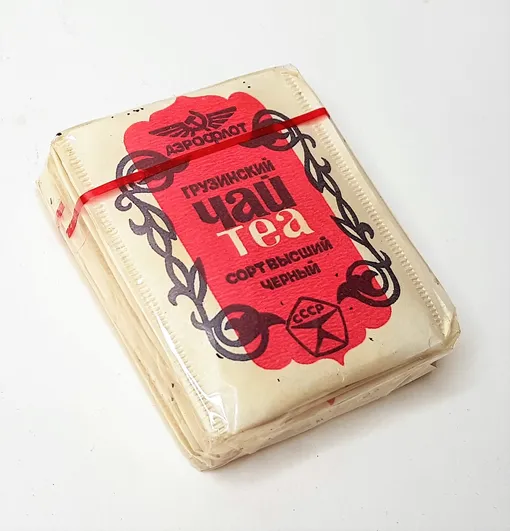 Первый пакетированный чай в СССР