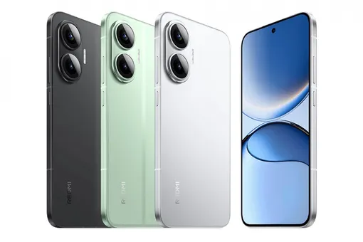 На фотографии смартфон Redmi Turbo 4 Pro Смартфон с лучшей автономностью и самым емким аккумулятором