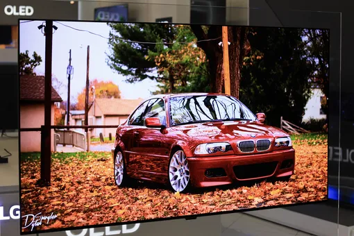 LG OLED evo W6 Насыщенность экрана
