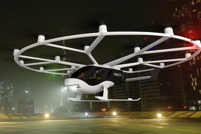 Volocopter показала свое первое коммерческое аэротакси Volocopter показала свое первое коммерческое аэротакси