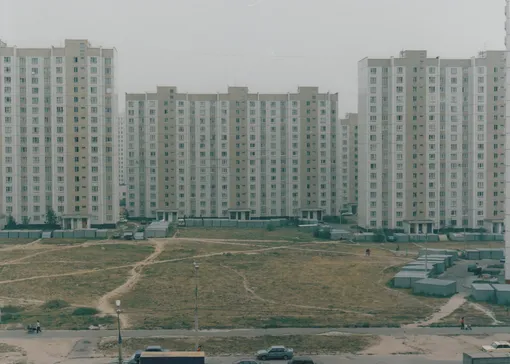 Так выглядели типовые советские дома в Новокосине образца застройки 1986 года Так выглядели типовые советские дома в Новокосине образца застройки 1986 года