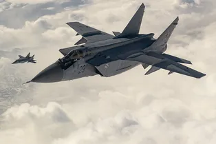 Стратосферный бой МиГ-31 показали на видео Стратосферный бой МиГ-31 показали на видео
