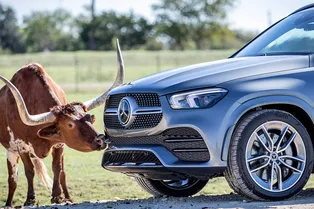 Е-подвеска: тест нового Mercedes-Benz GLE