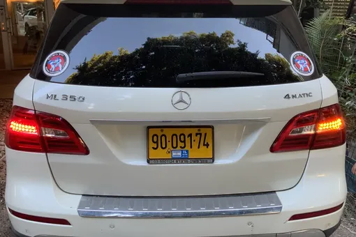 включенная аварийная сигнализация mercedes ml350