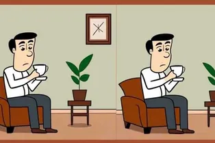 Простая задачка на внимательность: найдите 3 отличия между картинками