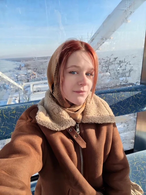 Селфи на Huawei Mate X7