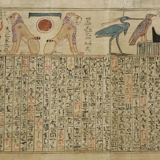 Папирус из коллекции Британского музея Папирус из коллекции Британского музея