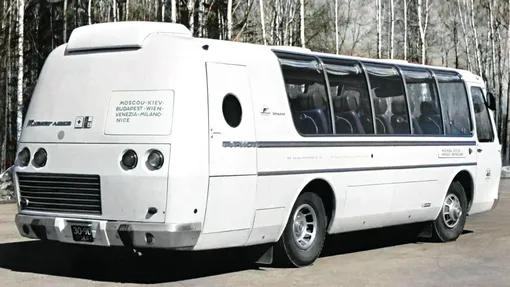 автобус паз-турист сзади